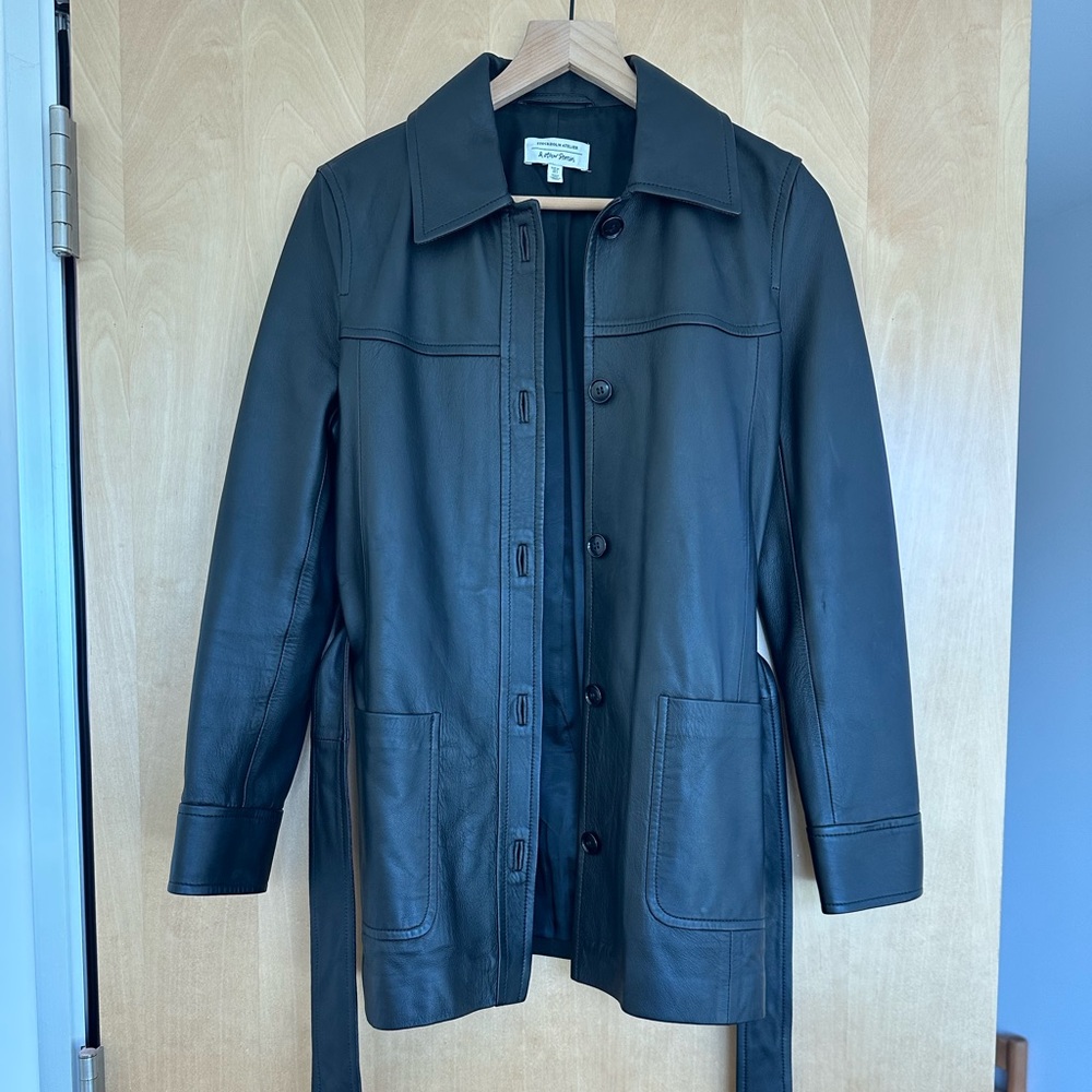 & Other Stories Leather Jacket